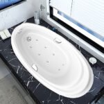 Bồn tắm TOTO PPY1610PTE#S xây ngọc trai, kèm ống thải TVBF412 - Ảnh 4