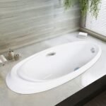 Bồn tắm TOTO PPY1610PTE#S xây ngọc trai, kèm ống thải TVBF412 - Ảnh 3