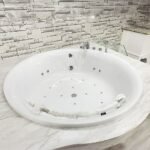 Bồn tắm TOTO PPYD1720HPTE#P massage ngọc trai, kèm ống thải TVBF412 - Ảnh 4