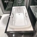 Bồn tắm TOTO PPYK1760ZRPNE#P/ TVBF412/ DB505R-2B đặt sàn ngọc trai, massage, kèm ống thải TVBF412 - Ảnh 4