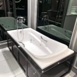 Bồn tắm TOTO PPYK1760ZLHPNE#P/ TVBF412/ DB505R-2B đặt sàn ngọc trai, có tay vịn, massage kèm ống thải TVBF412 - Ảnh 5