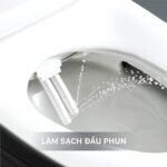 Bồn cầu thông minh INAX AC-819VN/ BW1 SARAS AUTO OPEN - Ảnh 3