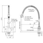 Vòi chén INAX SFV-18 (SFV18) lạnh - Ảnh 4