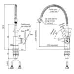 Vòi chén INAX SFV-303S (SFV303S) nóng lạnh - Ảnh 5