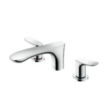 Vòi xả bồn tắm TOTO TBG01201BA dòng GO (3 lỗ) mạ Crom bóng