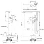 Sen cây bồn tắm TOTO TBG02306BA#PFG dòng GR mạ vàng Pháp bóng - Ảnh 6