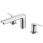 Vòi xả bồn tắm TOTO TBG03201BA nóng lạnh, dòng GS (3 lỗ), màu Crom bóng