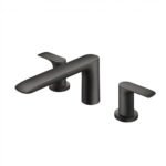 Vòi xả bồn tắm TOTO TBG04201BA#MBL nóng lạnh, dòng GA (3 lỗ), màu đen mờ
