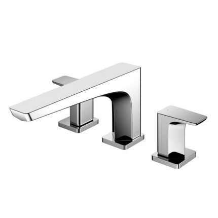 Vòi xả bồn tắm TOTO TBG07201B#PN nóng lạnh, dòng GE (3 lỗ), màu Nickel bóng