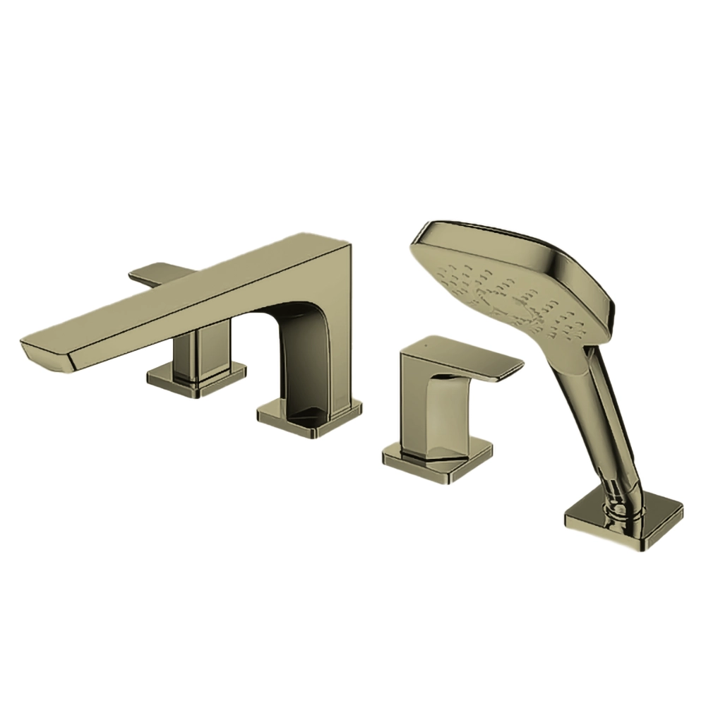 tbg07202a-bfg-3000.webp Vòi xả bồn tắm TOTO TBG07202A#BFG nóng lạnh, dòng GE (4 lỗ), màu Vàng pháp mờ, kèm tay sen - Ảnh 1