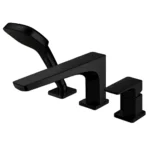 Vòi xả bồn tắm TOTO TBG07305AA#MBL nóng lạnh, dòng GE (3 lỗ), màu đen mờ