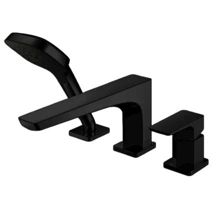 Vòi xả bồn tắm TOTO TBG07305AA#MBL nóng lạnh, dòng GE (3 lỗ), màu đen mờ