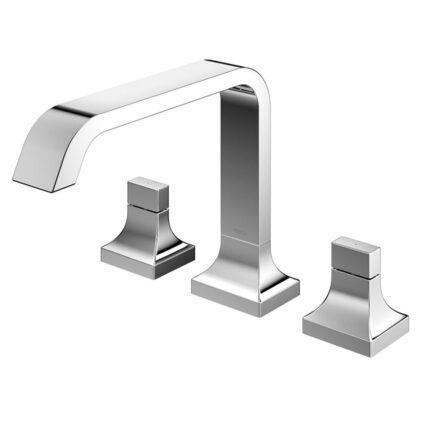 Vòi xả bồn tắm TOTO TBG08201B#PN nóng lạnh, dòng GC (3 lỗ), màu Nickel bóng