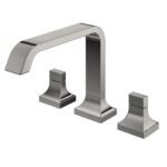 Vòi xả bồn tắm TOTO TBG08201B#BN nóng lạnh, dòng GC (3 lỗ), màu Nickel mờ