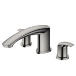 Vòi xả bồn tắm TOTO TBG09201B#BN nóng lạnh, dòng GM (3 lỗ), màu Nickel mờ