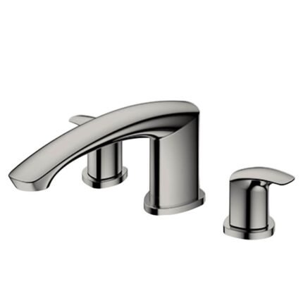 Vòi xả bồn tắm TOTO TBG09201B#BN nóng lạnh, dòng GM (3 lỗ), màu Nickel mờ