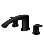 Vòi xả bồn tắm TOTO TBG09201B#MBL nóng lạnh, dòng GM (3 lỗ), màu đen mờ