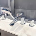 Vòi xả bồn tắm TOTO TBG09202A#PN nóng lạnh, dòng GM (4 lỗ), màu Nickel bóng. Kèm tay sen - Ảnh 4