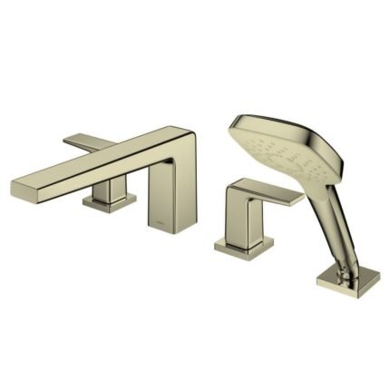 Vòi xả bồn tắm TOTO TBG10202A#BFG nóng lạnh, dòng GB (4 lỗ), màu vàng Pháp mờ, kèm tay sen