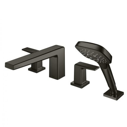 Vòi xả bồn tắm TOTO TBG10202A#MBL nóng lạnh, dòng GB (4 lỗ), màu đen mờ, kèm tay sen