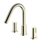 Vòi xả bồn tắm TOTO TBG11201B#PFG nóng lạnh, dòng GF (3 lỗ), màu vàng Pháp bóng