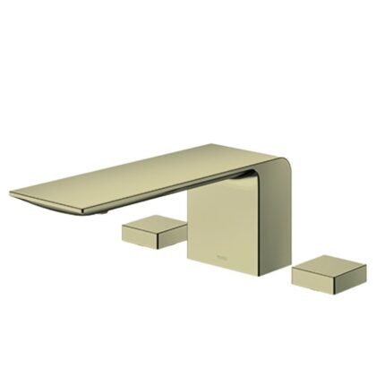 Vòi xả bồn tắm TOTO TBP02201BA#BFG nóng lạnh, dòng ZL (3 lỗ), màu Vàng pháp mờ