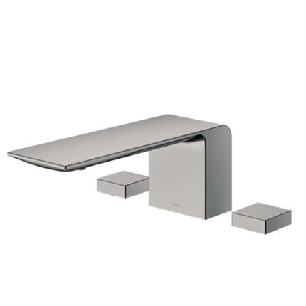 Vòi xả bồn tắm TOTO TBP02201BA#BN nóng lạnh, dòng ZL (3 lỗ), màu Nickel mờ