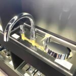 Vòi xả bồn tắm TOTO TBS01202BA nóng lạnh, dòng LB (4 lỗ), màu chrome, kèm tay sen - Ảnh 2