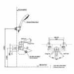 Vòi sen tắm TOTO TBS01302V nóng lạnh (không kèm tay sen) - Ảnh 6