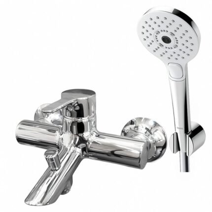 Vòi sen tắm TOTO TBS01302V/ TBW01010V nóng lạnh