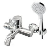 Vòi sen tắm TOTO TBS02302V/ TBW01008V nóng lạnh