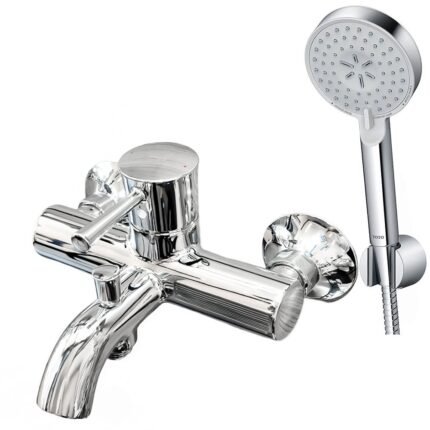 Vòi sen tắm TOTO TBS02302V/ TBW07009A nóng lạnh