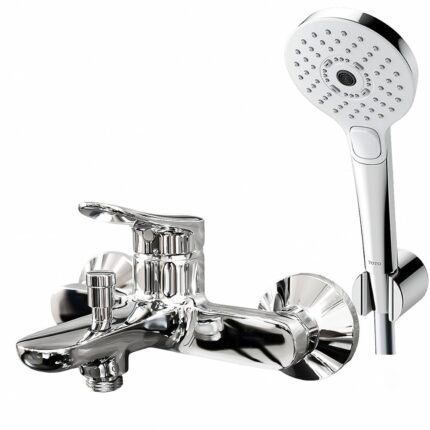 Vòi sen tắm TOTO TBS04302V/ TBW01010V nóng lạnh