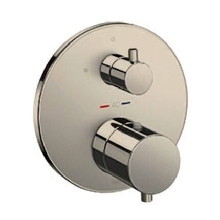 Van điều chỉnh nhiệt độ TOTO TBV01407B#BBR (kèm van dừng) mạ đồng mờ