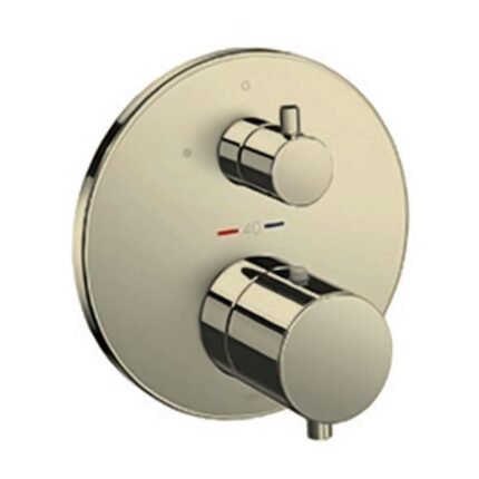 Van điều chỉnh nhiệt độ TOTO TBV01407B#BFG (kèm van dừng) mạ vàng Pháp mờ