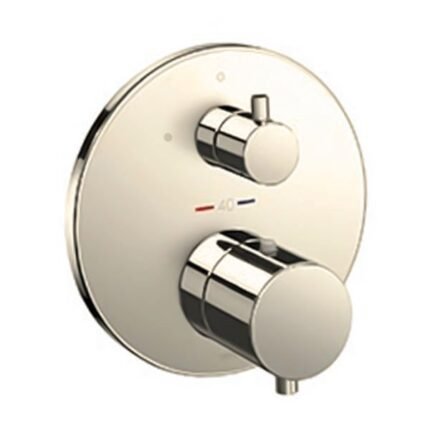 Van điều chỉnh nhiệt độ TOTO TBV01407B#PBR (kèm van dừng) mạ đồng bóng