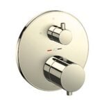Van điều chỉnh nhiệt độ TOTO TBV01407B#PFG (kèm van dừng) mạ vàng Pháp bóng