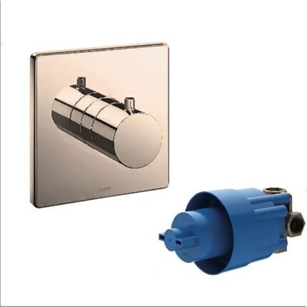 Van chuyển hướng TOTO TBV02104B#PBR 3 đường nước (không kèm phụ kiện âm tường) mạ đồng bóng