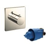 Van chuyển hướng TOTO TBV02104B#BFG 3 đường nước (không kèm phụ kiện âm tường) mạ vàng Pháp mờ