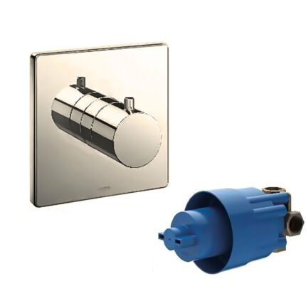 Van chuyển hướng TOTO TBV02103B#PFG 2 đường nước (không kèm phụ kiện âm tường) mạ vàng Pháp bóng