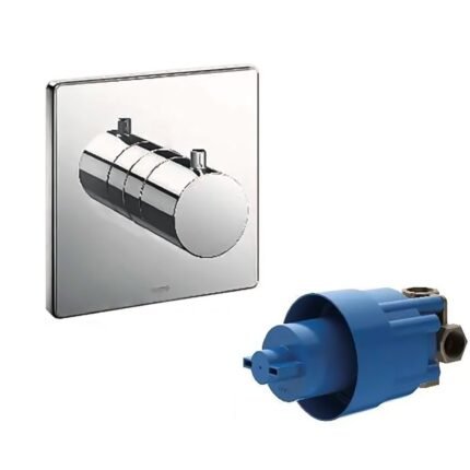 Van chuyển hướng TOTO TBV02103B#BN 2 đường nước (không kèm phụ kiện âm tường) mạ Nikel mờ