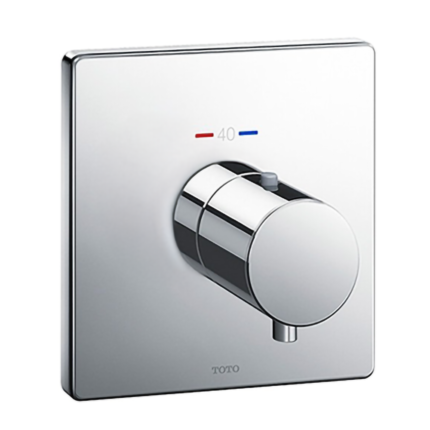 Van điều chỉnh nhiệt độ TOTO TBV02401B#PN mạ Nikel bóng