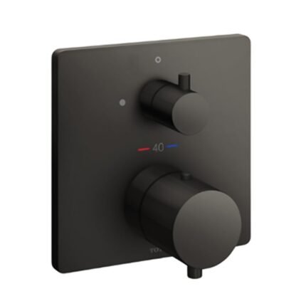Van điều chỉnh nhiệt độ TOTO TBV02403BA#MBL (không kèm phụ kiện âm tường) đen mờ
