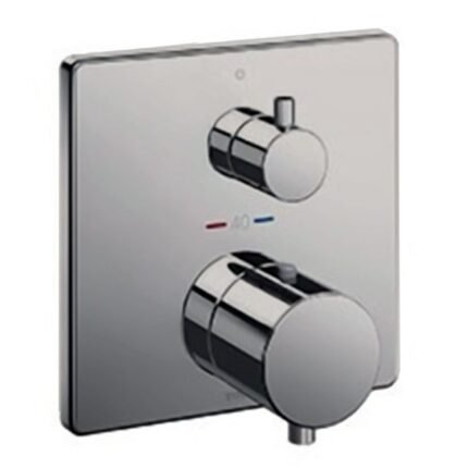 Van điều chỉnh nhiệt độ TOTO TBV02404B#BN 2 đường nước ra (không kèm phụ kiện âm tường) mạ Nikel mờ
