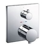 Van điều chỉnh nhiệt độ TOTO TBV02404B#PN 2 đường nước ra (không kèm phụ kiện âm tường) mạ Nikel bóng