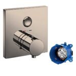 Van điều chỉnh nhiệt độ TOTO TBV02405B#BFG (dạng nút nhấn) mạ vàng Pháp mờ