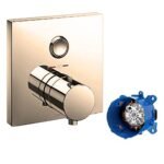 Van điều chỉnh nhiệt độ TOTO TBV02405B#PFG (dạng nút nhấn) mạ vàng Pháp bóng