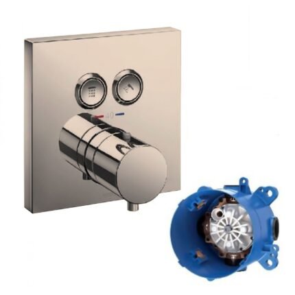 Van chuyển hướng TOTO TBV02406B#BFG (dạng nút nhấn) mạ vàng Pháp mờ