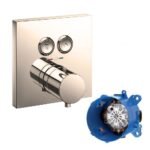 Van chuyển hướng TOTO TBV02406B#PBR (dạng nút nhấn) mạ đồng bóng