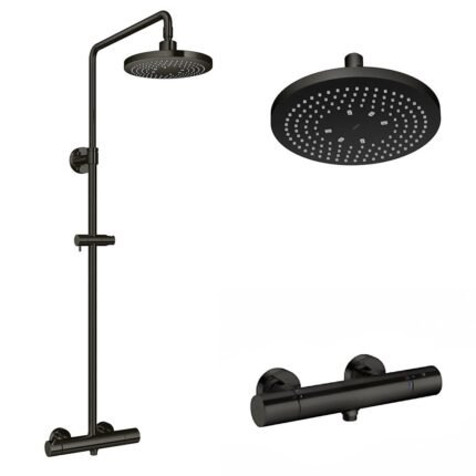 Vòi sen cây TOTO TBW01303AB#MBL nhiệt độ dòng G đen mờ